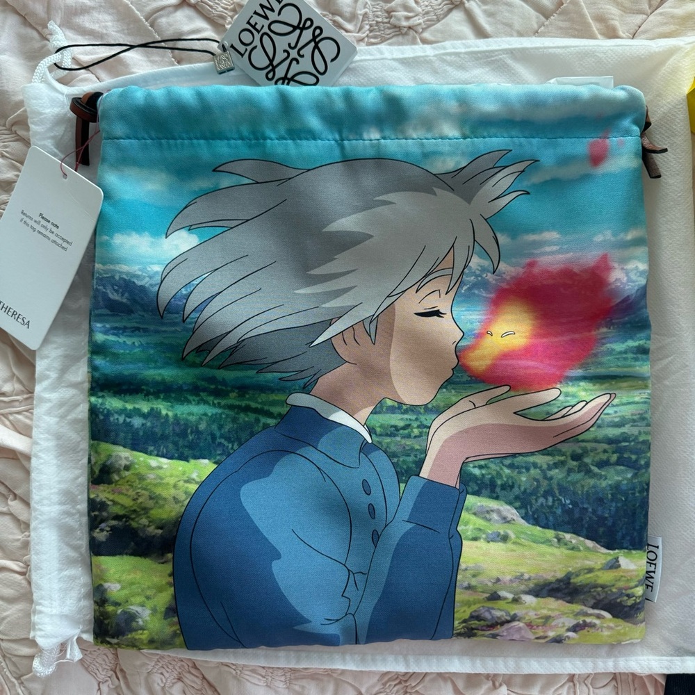 Loewe X Studio Ghibli Howl’s Moving Castle Pouch
